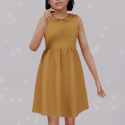 Olivia Sleeveless Dress Child logo
