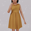Olivia Sleeveless Dress Child logo