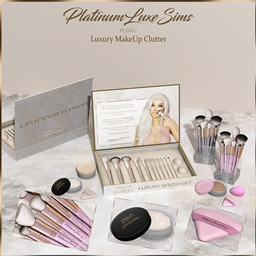 PLSMU Luxury Makeup Clutter