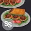 Panqueques rellenos de carne de S&S Traducido al español by LizzySims