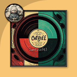 Vinyl Record Cover Frame #1 Sellable Samtuse963 logo