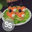 Canapés con salmón y queso crema de S&S Traducido al español by LizzySims