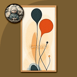 HQ Abstract Flower Long Painting #3 Sellable Extra D Samtuse963