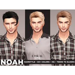 CasualSims - Noah Hairstyle logo