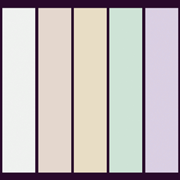 plaster wall pastel palette