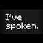 I've Spoken logo
