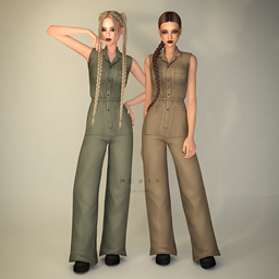 Jumpsuit - Stylish Utility Collection II