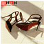 Strappy Rivets Studs Heels logo