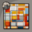 HQ Neoplasticism Square Dance Rug #2 Samtuse963 logo