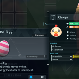 Pal Egg Info