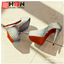 Leather Platform Pumps logo