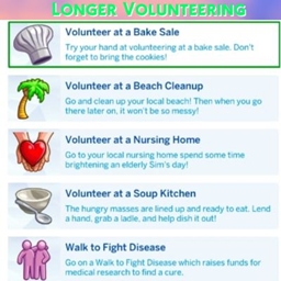 Volunteering lasts longer