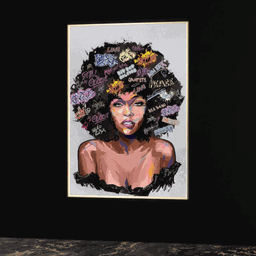 Black Wall Art Prints logo