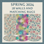 Spring 2024 28 Walls and Matching Rug Set logo