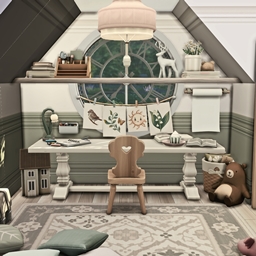Fairytale kid's bedroom - Simsphony