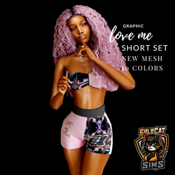 Graphics Love me Sport Set logo