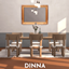 DINNA - dining room - by charly pancakes logo