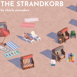 THE STRANDKORB - by charly pancakes logo