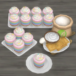 Pastel Mini-Cheesecakes Recipe