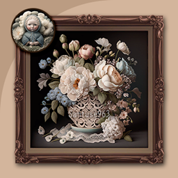 Classic Still Life Painting #7 Samtuse963