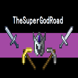 The super god road logo
