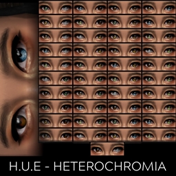 H.U.E - Heterochromia Eyes Pack 1 - TS4 logo