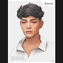 Enzo Hair V2 - [JOSH JO_SE_OH] Enzo Hair V2.zip - The Sims 4 Create a ...