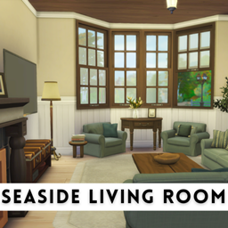 Cozy Seaside Living Room