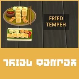 Fried Tempeh