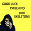 Good Luck, Skeleton! logo