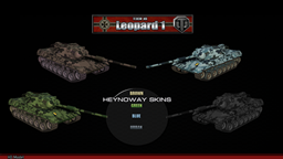 leopard 1, 4 Colours