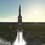 Stock Saturn V replica