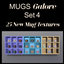 Mugs Galore Set 4 - Clutter logo