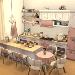 Pastel Themed Kitchen - The Sims 4 Rooms / Lots - CurseForge