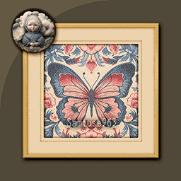 Butterfly Square Painting #1 Sellable Extra C Samtuse963 project image