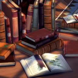 MF - Antique Stacks | Book Clutter Set