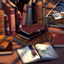 MF - Antique Stacks | Book Clutter Set