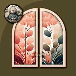 HQ Half Arch Flower Painting #2 Samtuse963 project image