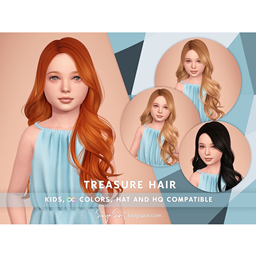 SONYASIMS - TREASURE HAIR KIDS project image