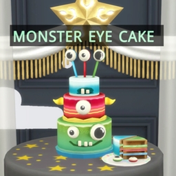 Monster Eyes Birthday Cake By icemunmun Spanish Translation