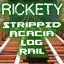 Rickety Stripped Acacia Log Rail (3d models) logo