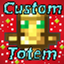 custom totem for  fun logo
