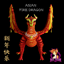 Asian Fire Dragon logo