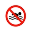Custom 1912 swim team logo