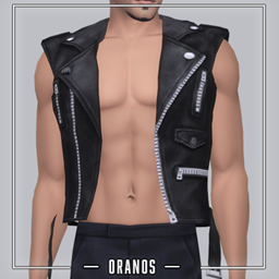 Biker Leather Jacket [ACC - Left Ring] logo