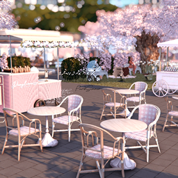 (ParisSimmer) San Myshuno Central Park - Spring Edition