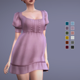 MF - Evie Dress | 12 Swatches logo