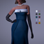MF - Gala Dress | 2 Styles | 20 Swatches logo