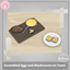 Scrambled Eggs and Mushrooms on Toast logo