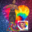 Urban Flair Hearts Graffiti Dress logo